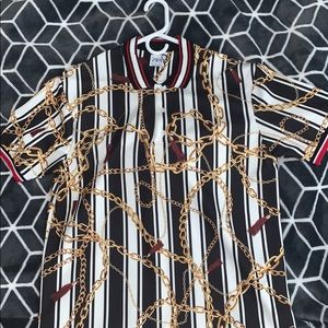 - Zara Chains Polo Shirt